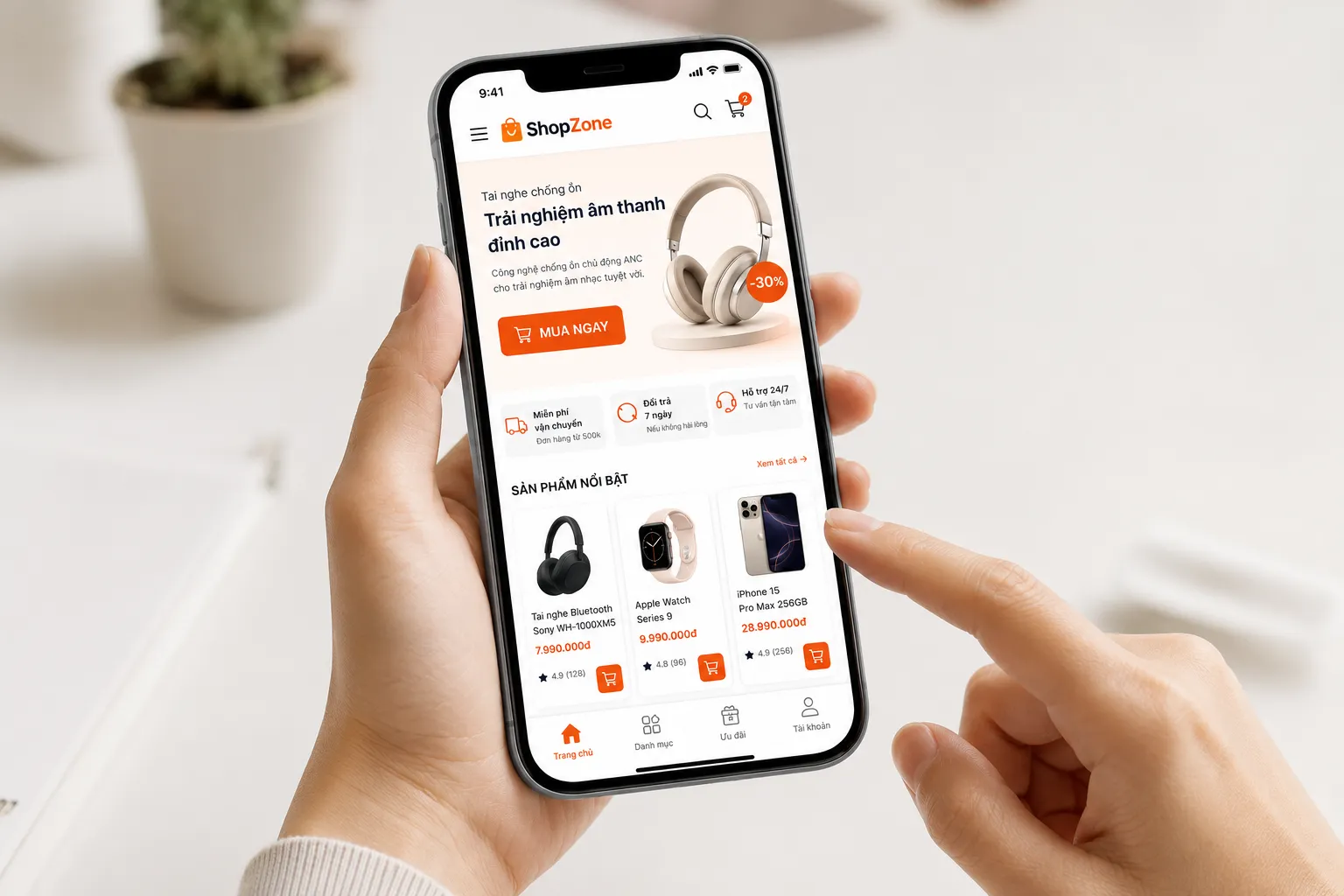 Nguyên tắc thiết kế ui ux web cho nút CTA nổi bật