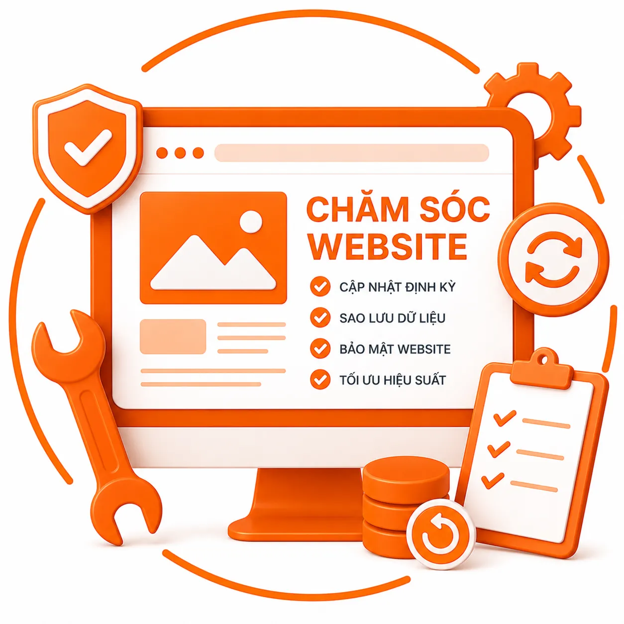 Chăm Sóc Website