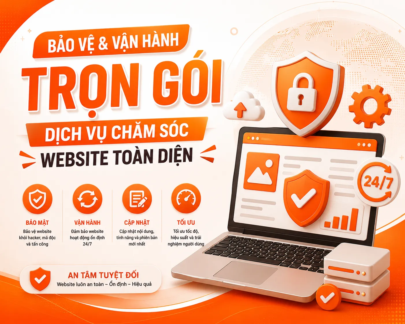 Dịch Vụ Chăm Sóc Website Toàn Diện