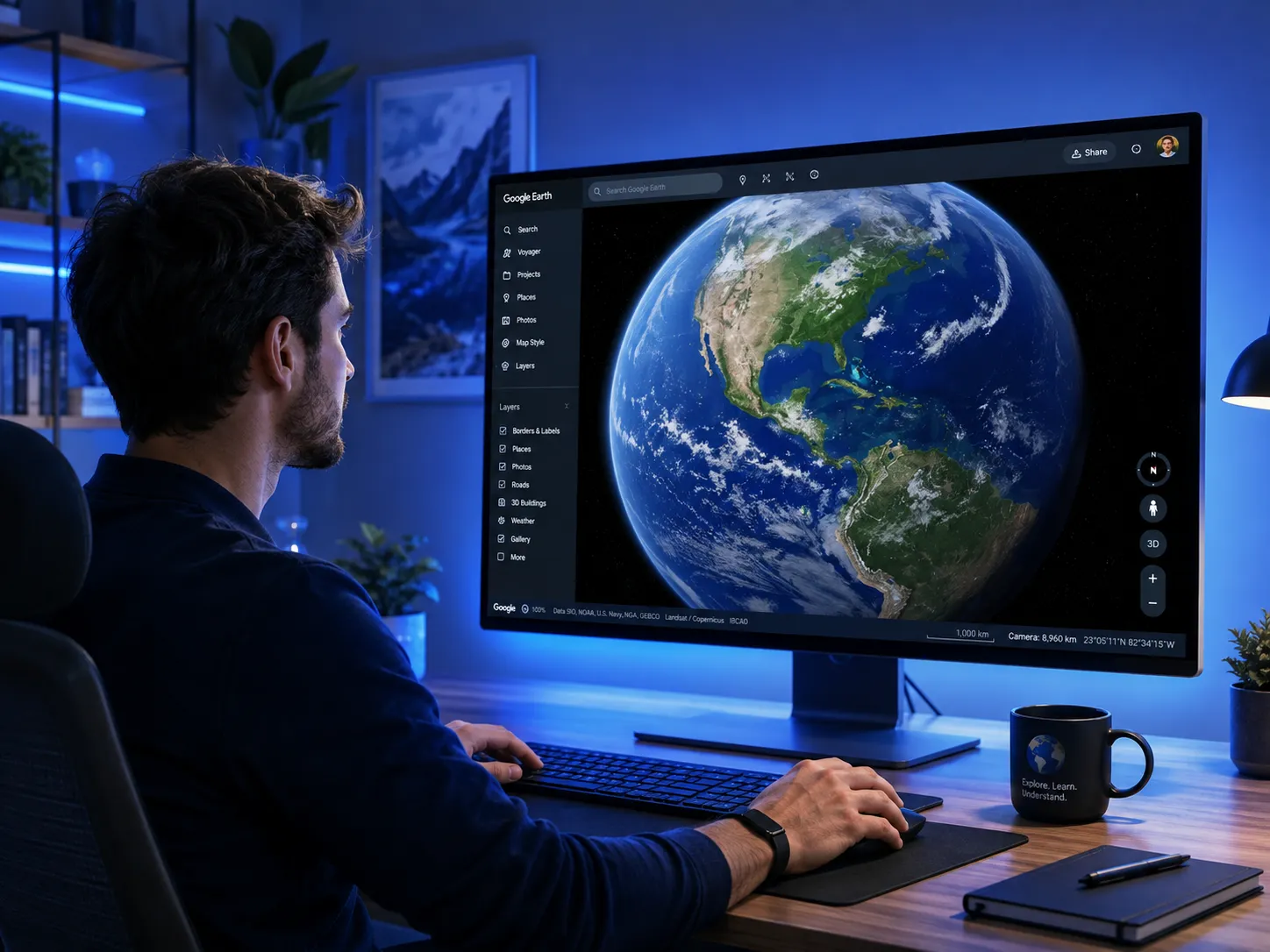 Google Earth Là Gì? Khám Phá Bản Đồ 3D Siêu Chi Tiết Từ A-Z