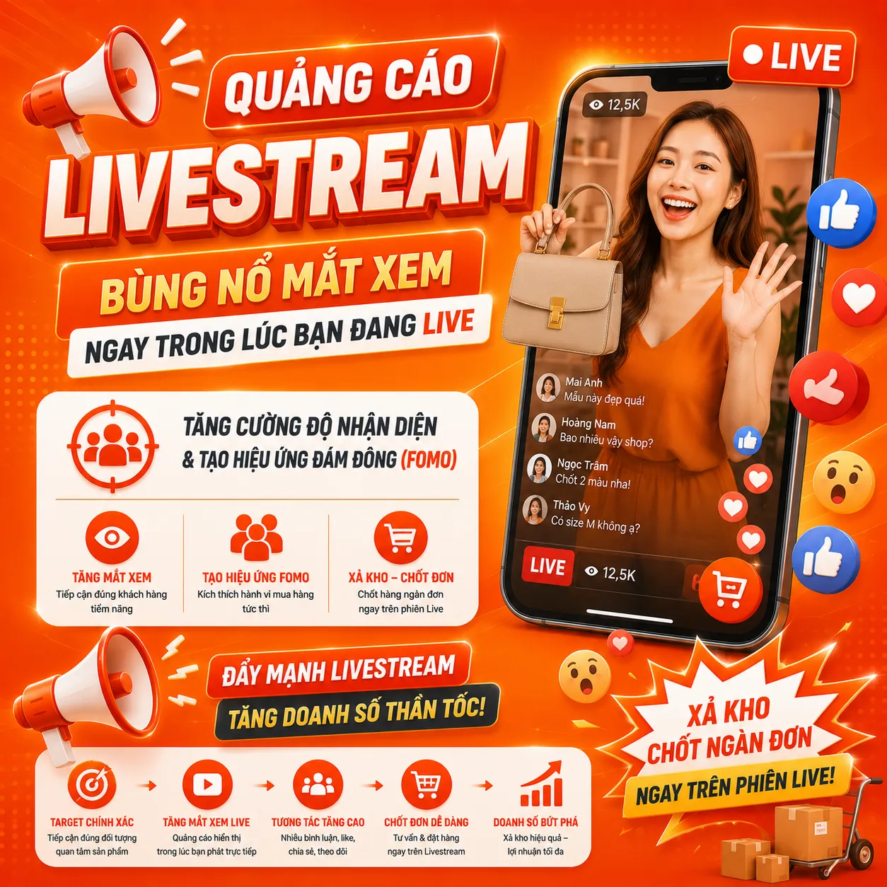 Quảng Cáo Livestream
