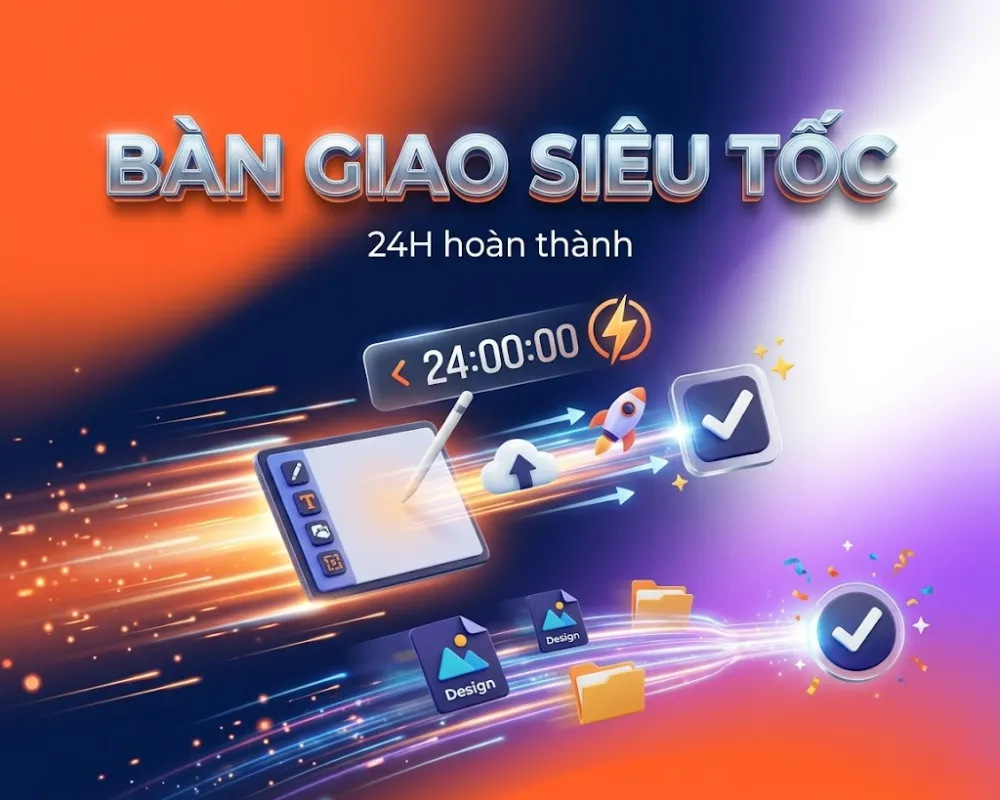 Thiết Kế Banner Siêu Tốc 24h - Chuyên Nghiệp, Không Dùng Template Rập Khuôn