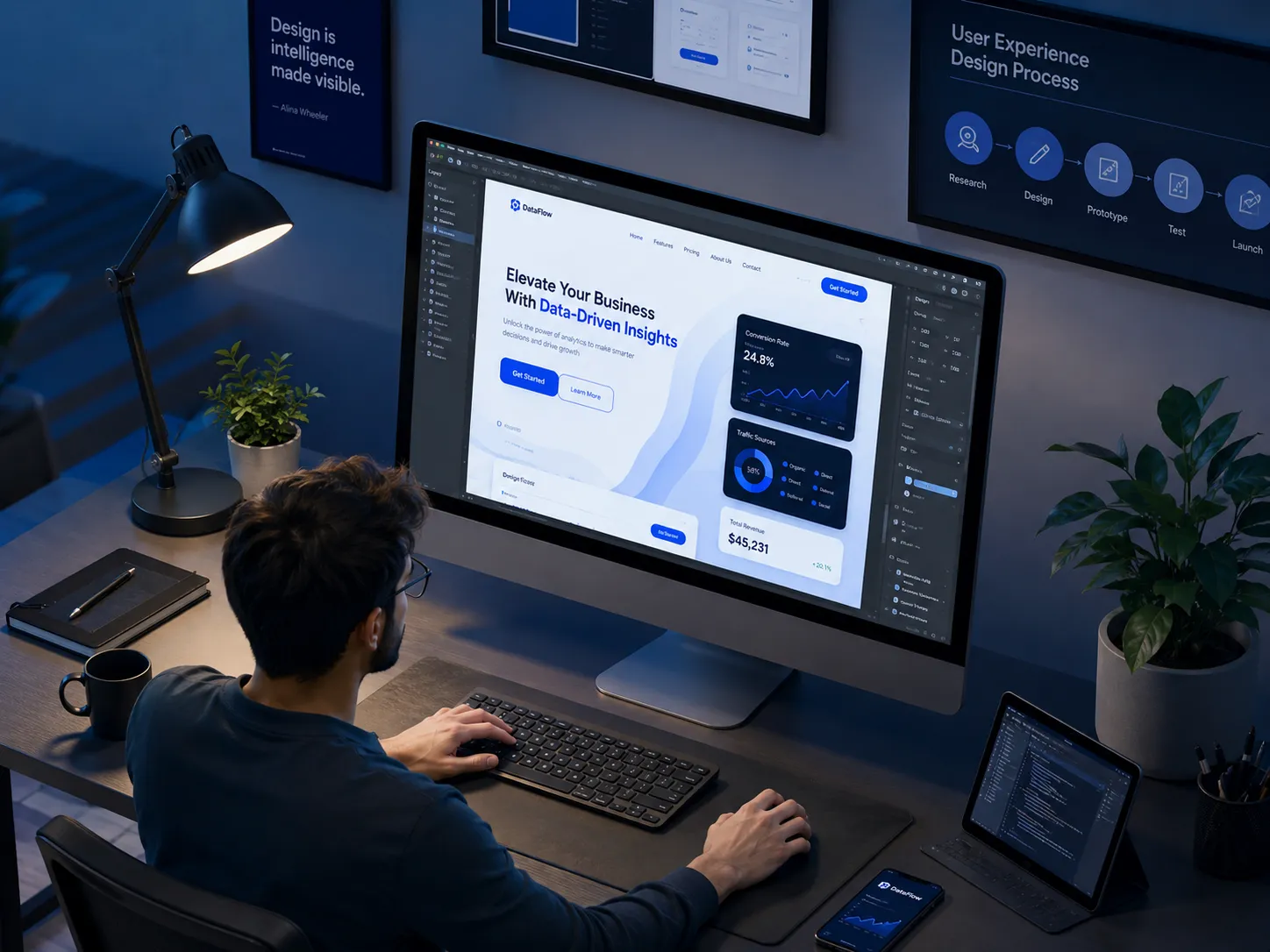 Thiết Kế Landing Page Chuyên Nghiệp, Quy Trình Chuẩn & Kỹ Thuật Tối Ưu Chuyển Đổi Cao
