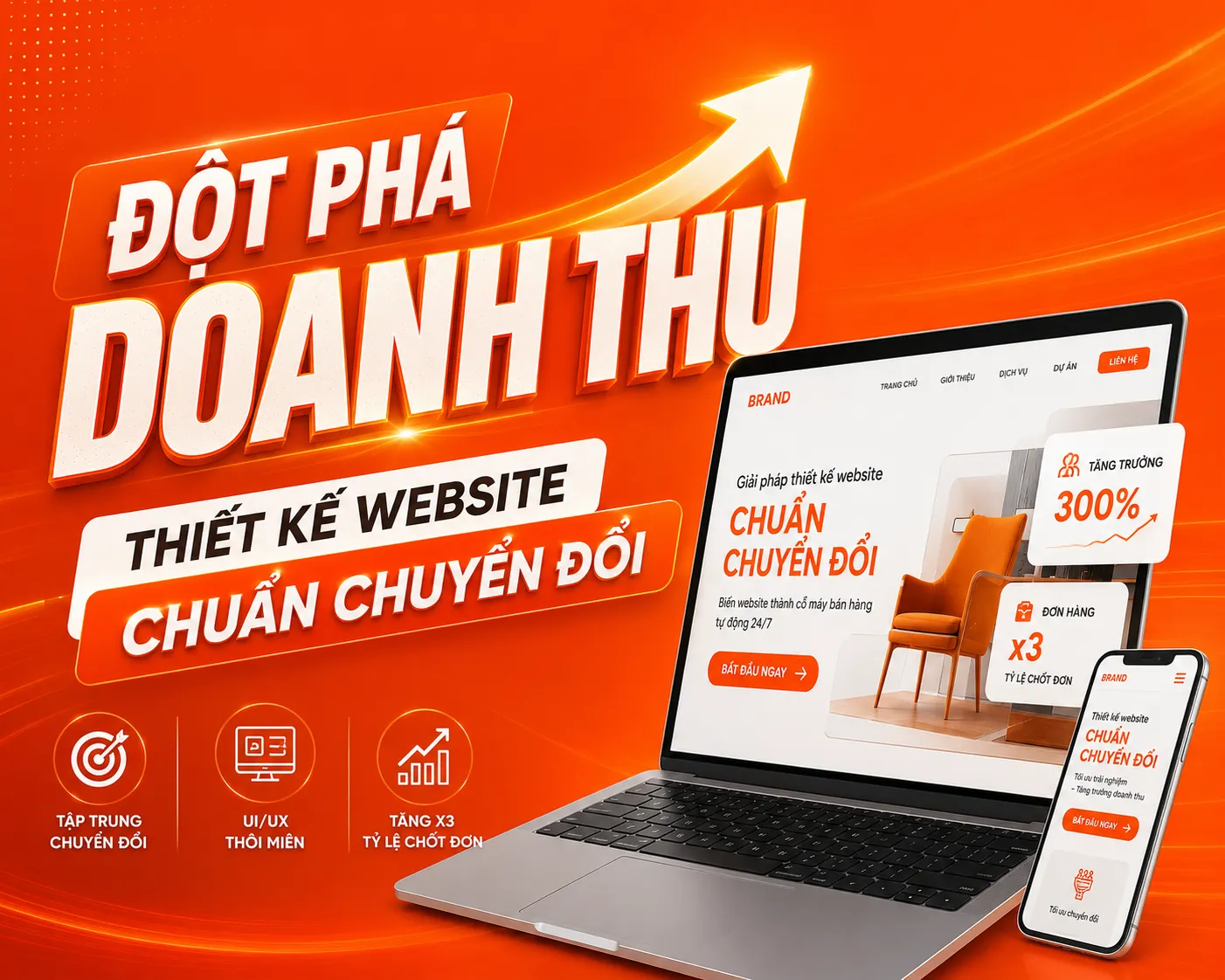 Thiết Kế Website Chuẩn Chuyển Đổi