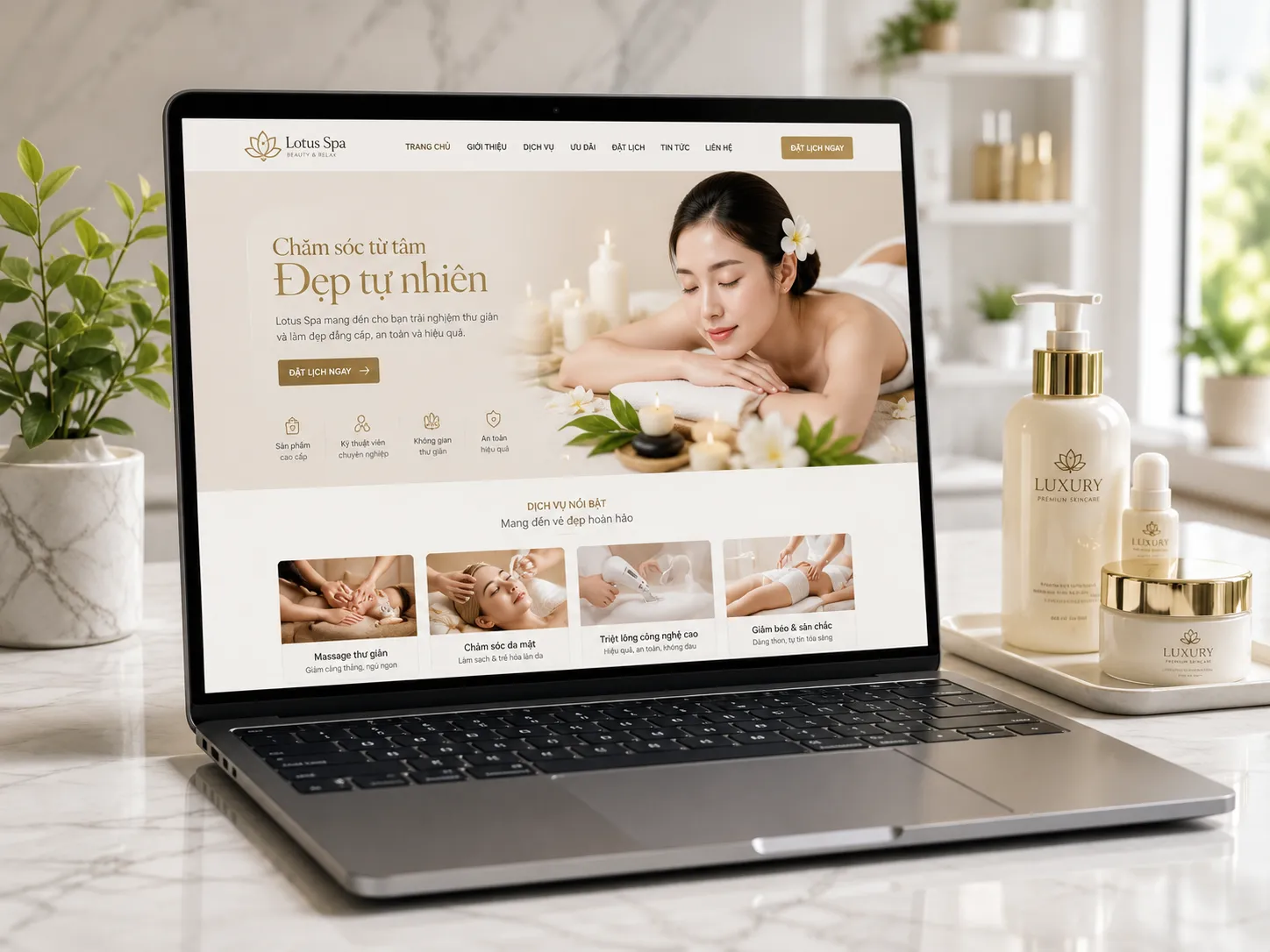 Thiết Kế Website Spa Chuyên Nghiệp, Giải Pháp Nâng Tầm Thương Hiệu Và Tối Ưu Chuyển Đổi Cho Chủ Doanh Nghiệp