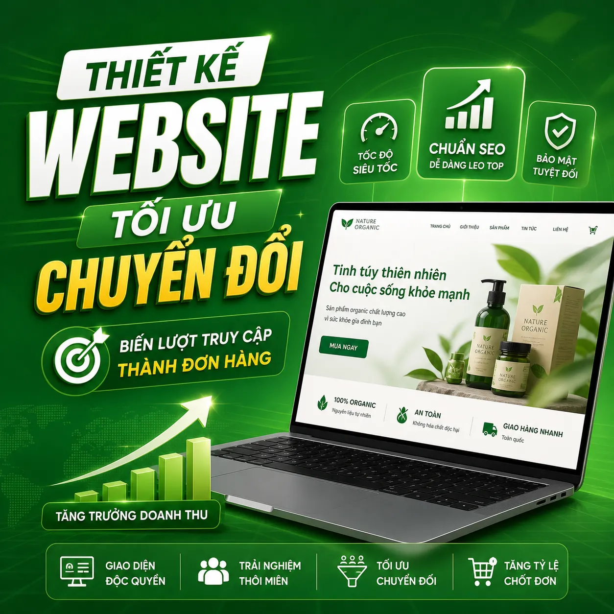 Thiết kế Website Tối ưu Chuyển đổi