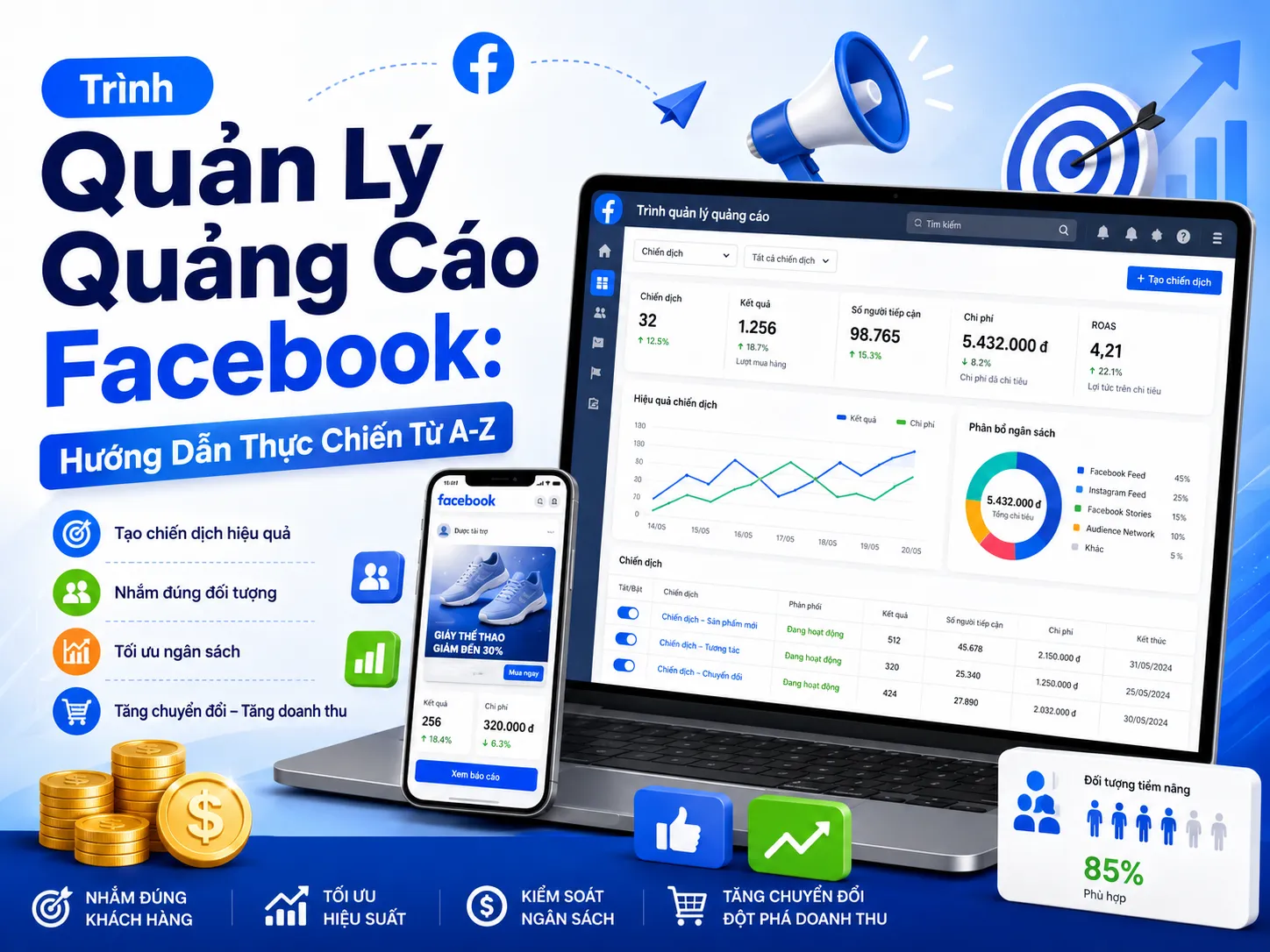 Trình Quản Lý Quảng Cáo Facebook: Hướng Dẫn Thực Chiến Từ A-Z
